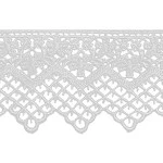 Guipure Imp Trader  52326 6,0Cm C/13,70M Cor 1 Branco