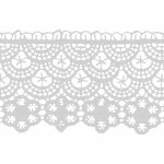 Guipure Imp Trader  52381 6,0Cm C/13,70M Cor 1 Branco