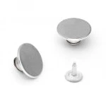 Botao Dallmac Flex 6023 77393 Sol C/100 Acabamento Niquelado