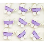 Botao Kr Inf.6045 Carrinho Bb Nylon C/24 Cor Lilas