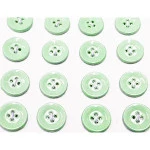 Botao Kr 6257/24 Nylon C/24 Cor 135 Pistache