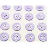 Botao Kr 6257/54 Nylon C/12 Cor 129 Lavanda