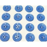 Botao Kr 6257/54 Nylon C/12 Cor 144 Azul Denim