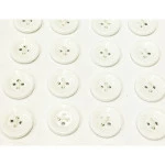 Botao Kr 6257/54 Nylon C/12 Cor Branco