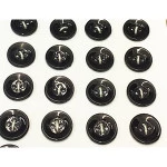 Botao Kr 6257/54 Nylon C/12 Cor Preto