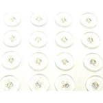 Botao Kr 6257/54 Nylon C/12 Cor Transparente