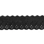 Bord Luli  7004 Pes 8,0Cm C/13,7M Cor 310 Preto