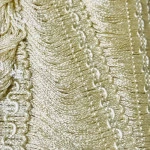 Franja Sao Jose 7560/P 6Cm Visc/Pol 10M Cor 174 Palha