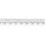 Passamanaria Britania 8223/1 Pompomc/10M Cor B01-Branco