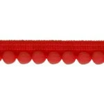 Passamanaria Britania 8223/1 Pompomc/10M Cor B19-Vermelho