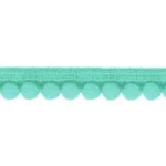 Passamanaria Britania 8223/1 Pompomc/10M Cor B24-Verde Agua