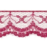 Renda Najar 900/70 70Mm Rigida Pa C/50M Cor 29 - Bordo