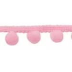Passamanaria Britania 9038/1 Pompomc/10M Cor B02 Rosa Claro