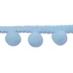 Passamanaria Britania 9038/1 Pompomc/10M Cor B30 Azul Claro