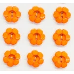 Botao Kr Inf.9175/20 Flor Nylon C/24 Cor 111 Laranja