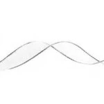 Fita Sinimbu 9181/10 Decorat C/10M Cor C01 Branco com Prata