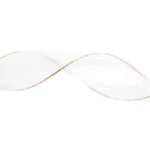 Fita Sinimbu 9181/22 Decorat C/10M Cor C02 Branco com Ouro