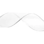 Fita Sinimbu 9181/36 Decorat C/10M Cor C01 Branco com Prata