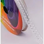 Fita Sinimbu 9924/09 Decorat C/10M Cor C01 Prata