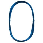 Arame Oriental Aluminio Liso 0,7Mm C/10M Cor Azul