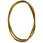 Arame Oriental Aluminio Liso 0,7Mm C/10M Cor Ouro