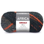 Fio Circulo Africa 100G Cor 9555 - Vulcao