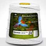Barbante Sao Joao Amazonia 4/24C/1000G Cor 08 - Branco
