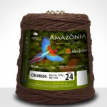 Barbante Sao Joao Amazonia 4/24C/1000G Cor 15 - Marrom