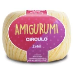 Linha Circulo Amigurumi 254M Cor 1112 Creme