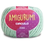 Linha Circulo Amigurumi 254M Cor 5743 Neo Mint