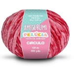 Linha Circulo Amigurumi Pelucia 131M Cor 3528* Carmim