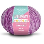 Linha Circulo Amigurumi Pelucia 131M Cor 6614 Alfazema 