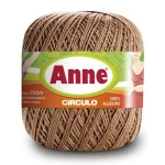 Linha Circulo Anne 250M Cor 7625 Castanha