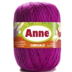 Linha Circulo Anne 500M Cor 6116 Rosa Choque