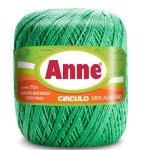 Linha Circulo Anne 65M C/10 Cor 5215* Hortela