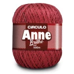 Linha Circulo Anne Brilho C/500M Cor 3402 Vermelho Circulo 