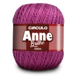 Linha Circulo Anne Brilho C/500M Cor 6092 Rosa Fucsia