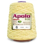 Barbante Circulo Apolo Eco 6 610M Cor 1074 Amarelo Bebe