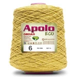 Barbante Circulo Apolo Eco 6 610M Cor 1660 Amarelo