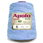 Barbante Circulo Apolo Eco 6 610M Cor 2373 Azul Bebe
