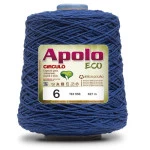Barbante Circulo Apolo Eco 6 610M Cor 2775 Azul Bic