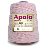Barbante Circulo Apolo Eco 6 610M Cor 3526 Rosa Bebe