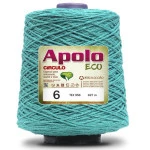 Barbante Circulo Apolo Eco 6 610M Cor 5669 Tiffany