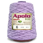Barbante Circulo Apolo Eco 6 610M Cor 6057 Lilas Bebe