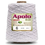 Barbante Circulo Apolo Eco 6 610M Cor 8001 Branco