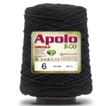 Barbante Circulo Apolo Eco 6 610M Cor 8990 Preto