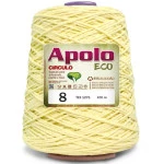 Barbante Circulo Apolo Eco 8 457M Cor 1074 Amarelo Bebe