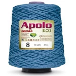 Barbante Circulo Apolo Eco 8 457M Cor 2194 Turquesa