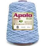 Barbante Circulo Apolo Eco 8 457M Cor 2373 Azul Bebe