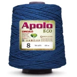 Barbante Circulo Apolo Eco 8 457M Cor 2775 Azul Bic